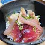 喫酒 フグさん - ミニのっけ丼 2杯目