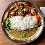 スプーンソング - 【9月27日(水)】ワンプレートダルバート(チキンと豆)