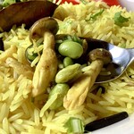 スプーンソング - 【9月14日(木)】きのことナッツのプラオ