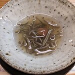 割烹 市川 - 蓴菜