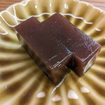 割烹 市川 - 水羊羹