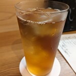 割烹 市川 - 私は烏龍茶を