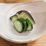 割烹 市川 - お漬物