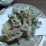 味の蔵どんつく - 天ぷら盛り合わせ
