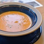 ブロンコビリー - 海老と野菜のオマールビスクスープ