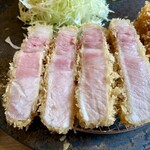 ENCとしば太 - 超低温で揚げるので薄っすらピンク色