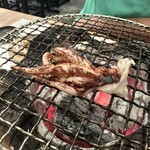 一丁 - イカの炭火焼き