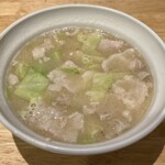 とんかつ 美濃屋 - 豚汁