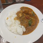 ブラウニー - トマトチキンカレー