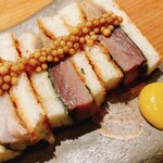 れだん - 〆鯖サンドウィッチれだん風