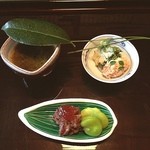 建仁寺 祇園 丸山 - 鯛の子 もずく酢スキやねん