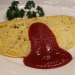 元祖オムライス 1400円。