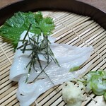 味の蔵どんつく - イカソーメン