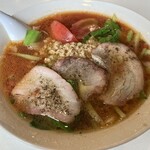 つむら家 - トマトラーメン