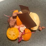 レストラン ヴァリエ - パッション、ショコラ、胡桃、金柑