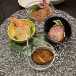 中国料理 四川 - あわびの醤油漬け