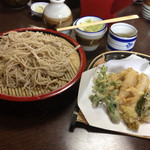 味の陣屋 - 穴子天そば