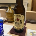 うを徳 - サッポロ赤ラベル（大）