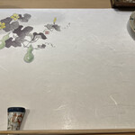 うを徳 - 本日のテーブルマット