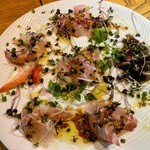 Cucina NUMMA - 魚介カルパッチョ