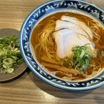 斗香庵 OJIMA - 中華蕎麦　鯖辣油　チャーシュー増し　ネギ増し