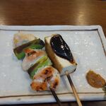 釜めし菜時記 さき亭 - コースの串焼き