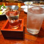 宗平 - 飛露喜特別純米無濾過生原酒とカマス刺し