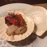 欧風懐石秋子想 - 大分県産海の幸と帆立炙り