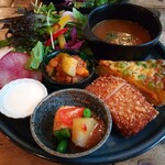 葉っぱのきもち森のカフェ - ワンプレート