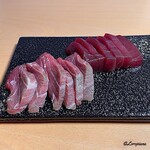 マルイチ - 宮城県産の天然本鮪の赤身と頭肉