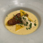 Gustare 佳乃や - 栃木県産ゴールドラッシュとフォアグラ