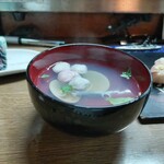 味の蔵どんつく - 蛤の吸物　如何にも3月3日らしい