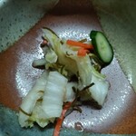 味の蔵どんつく - 漬物
