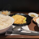 旬鮮たくま - 海老卵ふわふわ定食