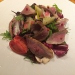 カロローゾ - ハーブでマリネしたスモーク鴨と季節野菜のサラダ