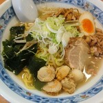冷たいホタテ塩ラーメン(950円)限定