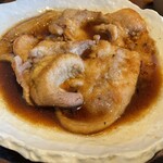 とんかつ 串揚げ 優膳 - にんにく焼き