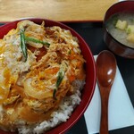 さいき食堂 - 普通でも大盛カツ丼