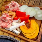 スカイビューフードコート池袋屋上ビアガーデン東武 - BBQ夏ライトプラン