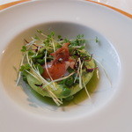 ラ・ターブル・ド・トリウミ - 前菜①グリーンピースのムース