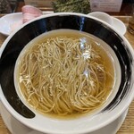 麺処 しろくろ - ◾️節そば¥950(具材は別盛り)