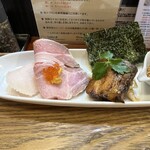 麺処 しろくろ - ◾️節そば¥950(具材は別盛り)