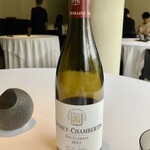 レストラン オオツ - グラス赤ワイン_ Gevrey Chambertin Dix Climats Drouhin Laroze 2021