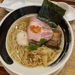 麺処 しろくろ - ◾️節そば¥950(具材は別盛り)