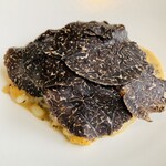 レストラン オオツ - 青森県産・雲丹と黒トリュフのリゾット