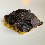 レストラン オオツ - 青森県産・雲丹と黒トリュフのリゾット