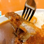粉の蔵 - つくば美豚ロースカツカレーのカツ