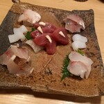 凛々 鈴のや - お造りの盛り合わせ