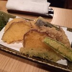 凛々 鈴のや - やさい天盛900円