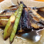 魚虎千両 - 茄子煮びたし480円